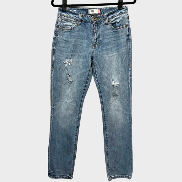 Cabi High Straight #5309 Jean Sz 4 - Picture 1 of 12